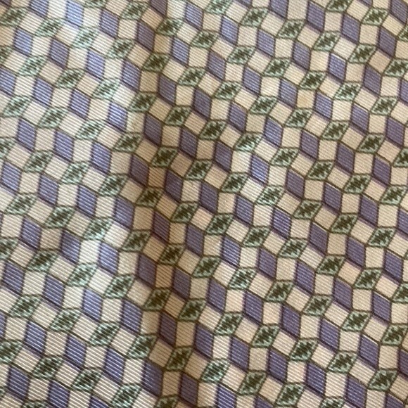 Lavender and pink Anne Klein square scarf - Picture 6 of 7